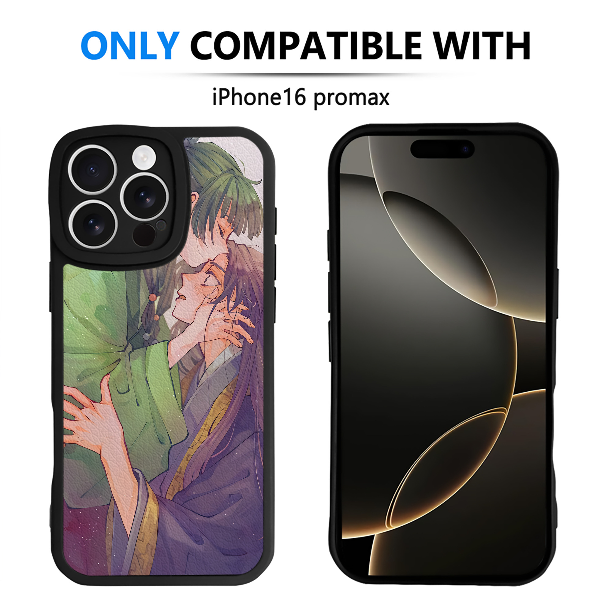 薬屋のひとりごと The Apothecary Diaries 【iPhone 16シリーズ対応】シリコンスマホケース（レザー調） 材質：シリコン